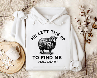 He Left The 99 To Find Me Matthew 18.12-14