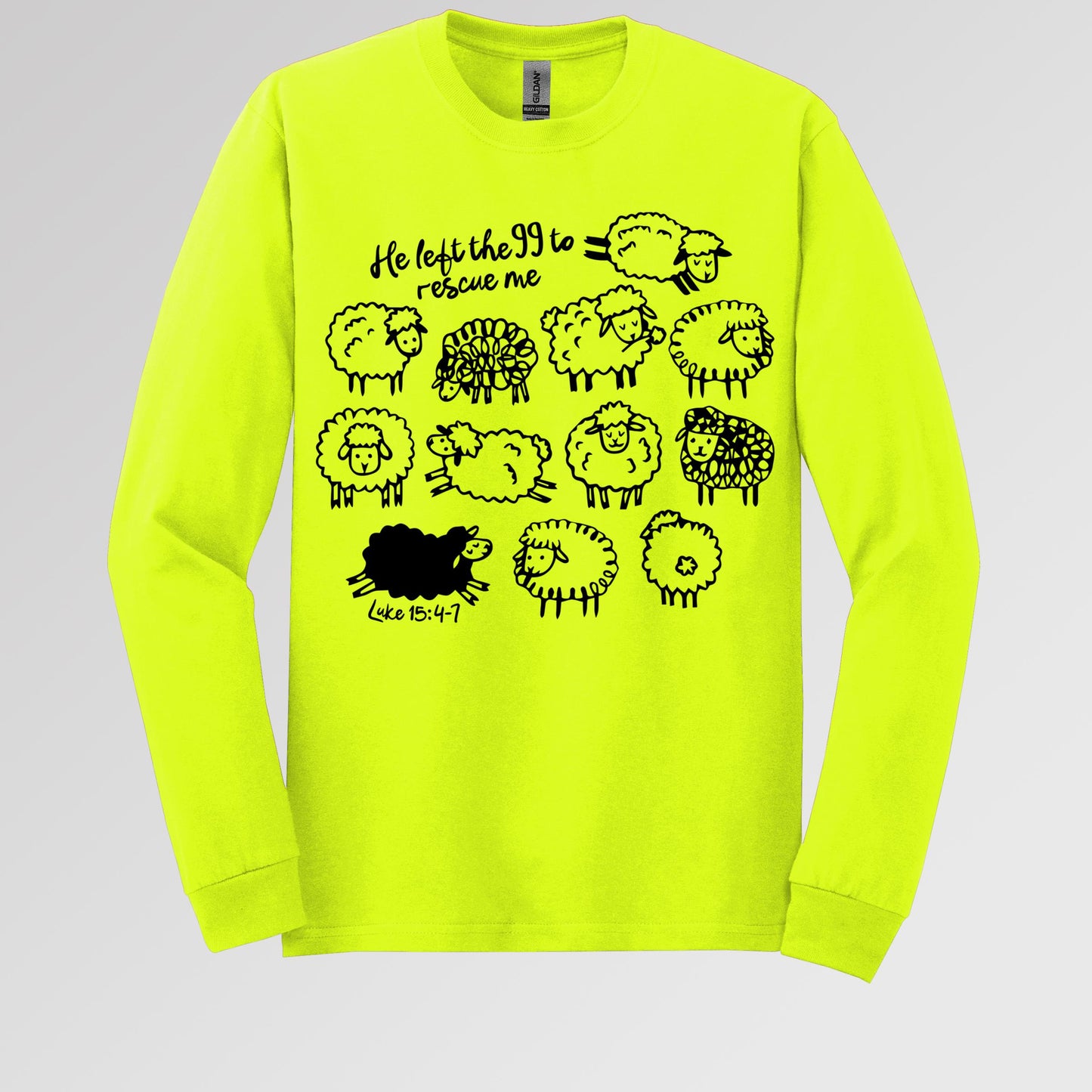 He Left The 99 To rescue me Luke 15.4-7  01