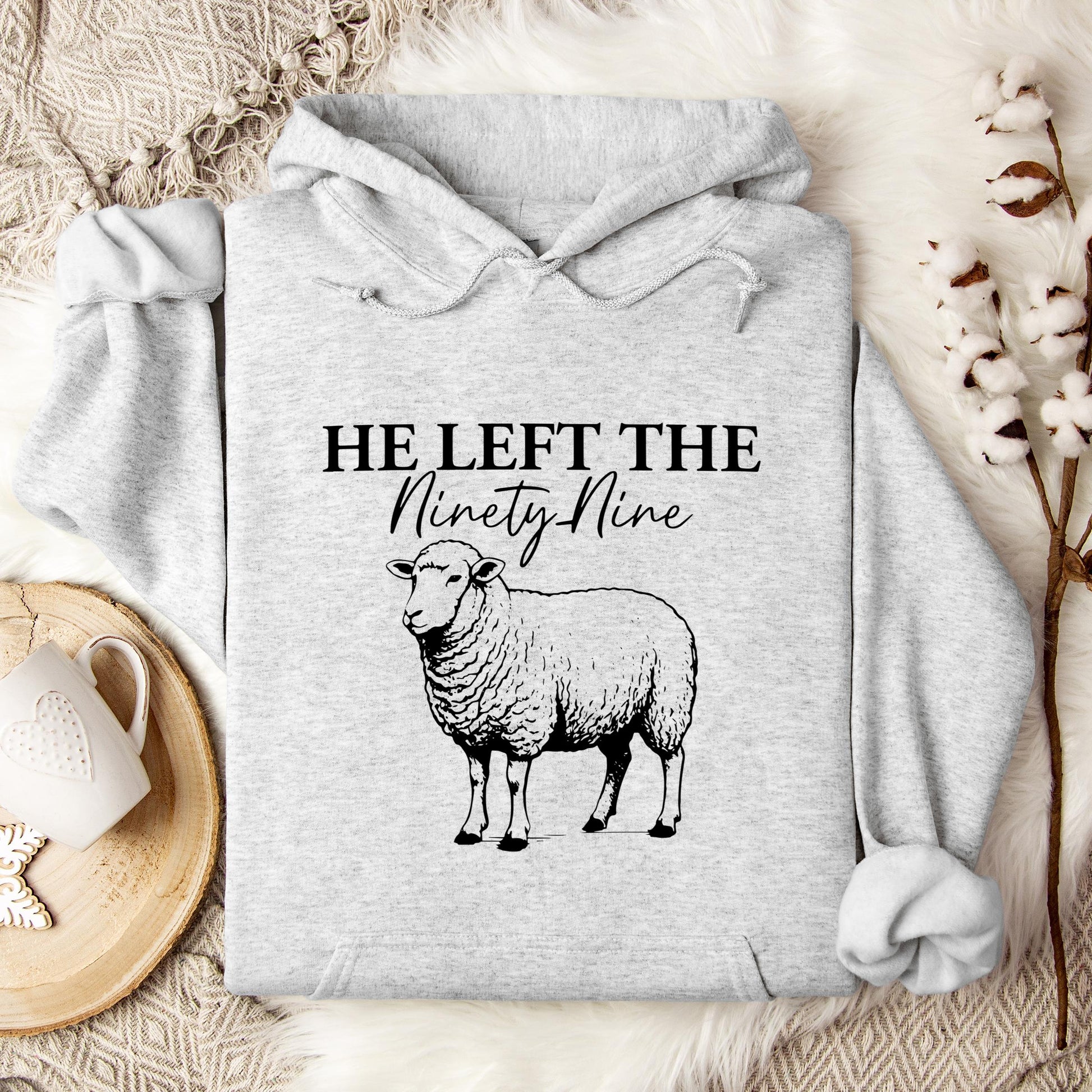 He Left The Ninety Nine Hoodie
