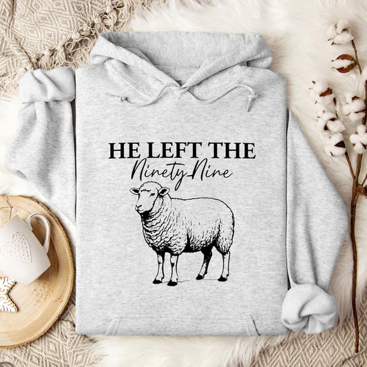 He Left The Ninety Nine Hoodie