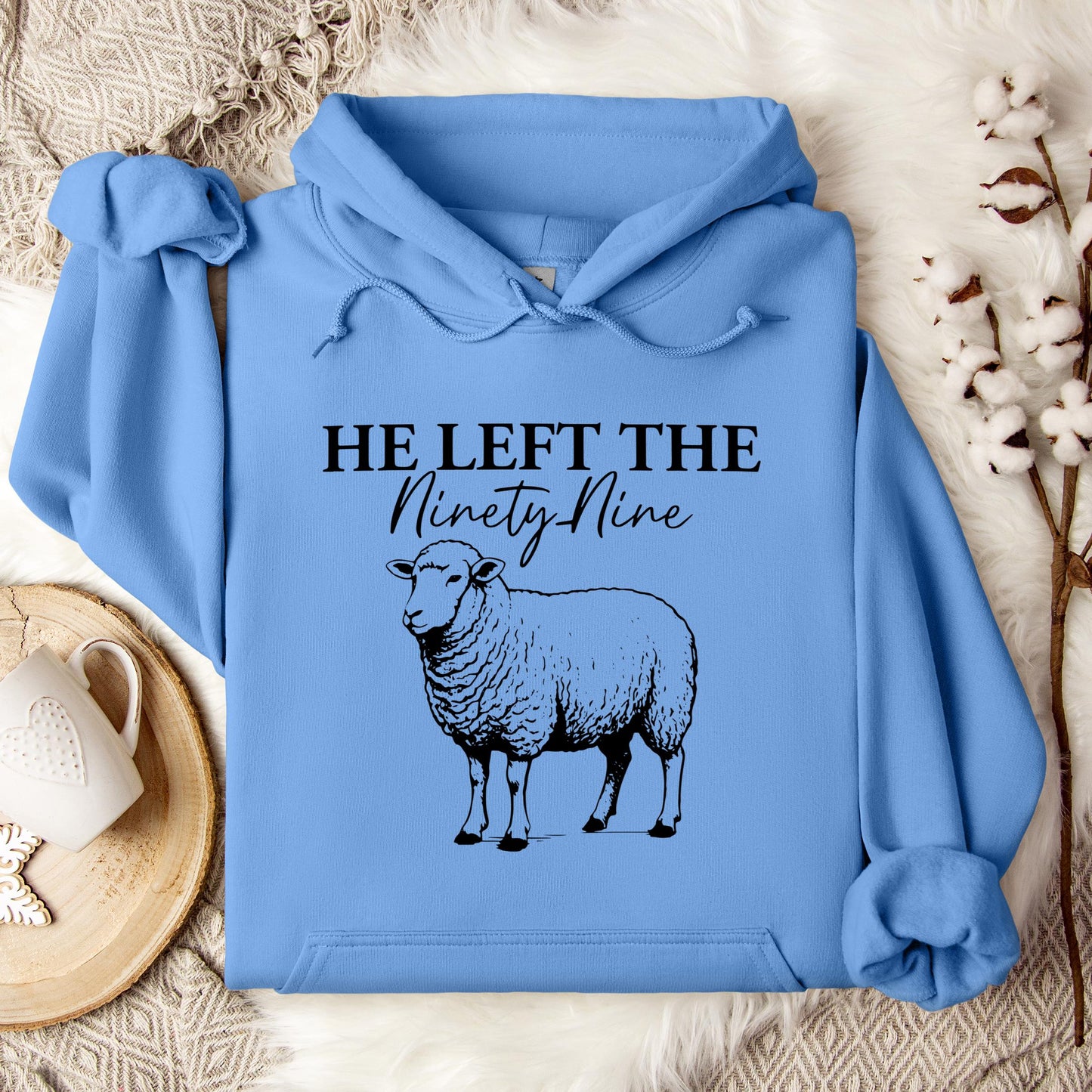 He Left The Ninety Nine Hoodie