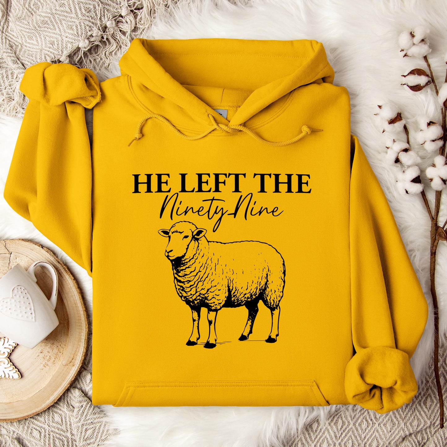 He Left The Ninety Nine Hoodie