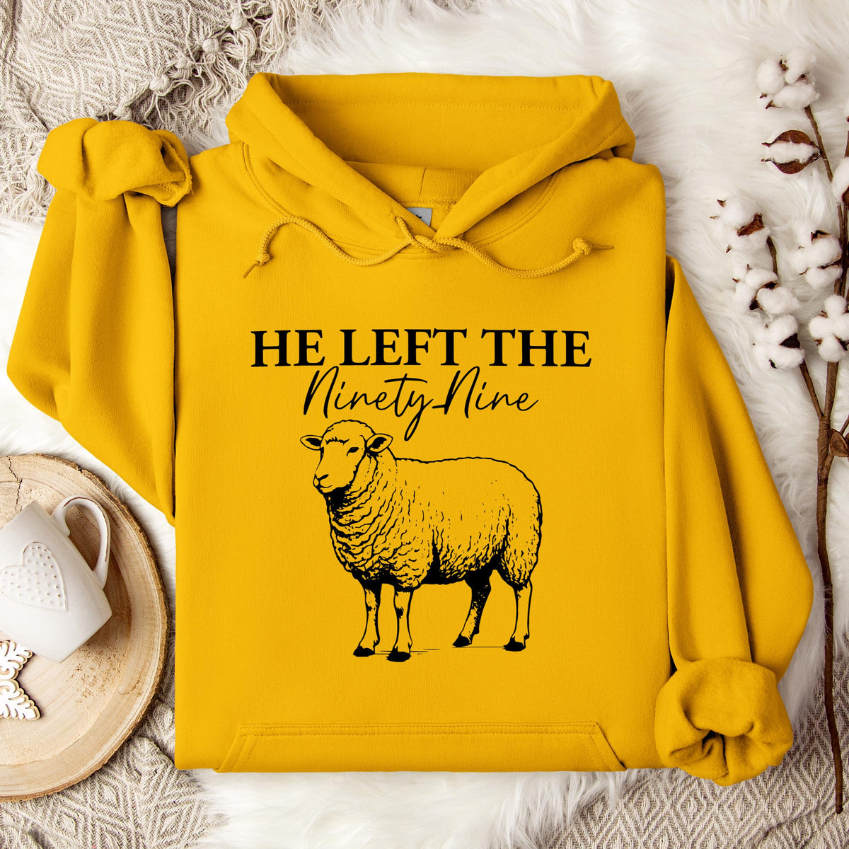 He Left The Ninety Nine Hoodie