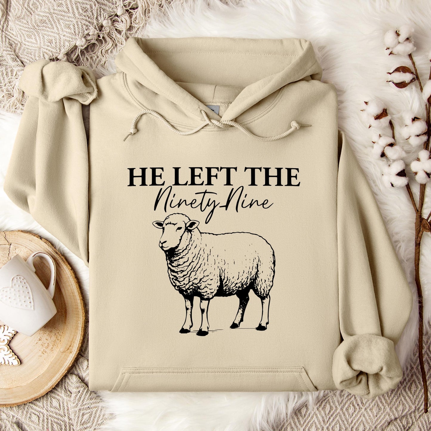He Left The Ninety Nine Hoodie