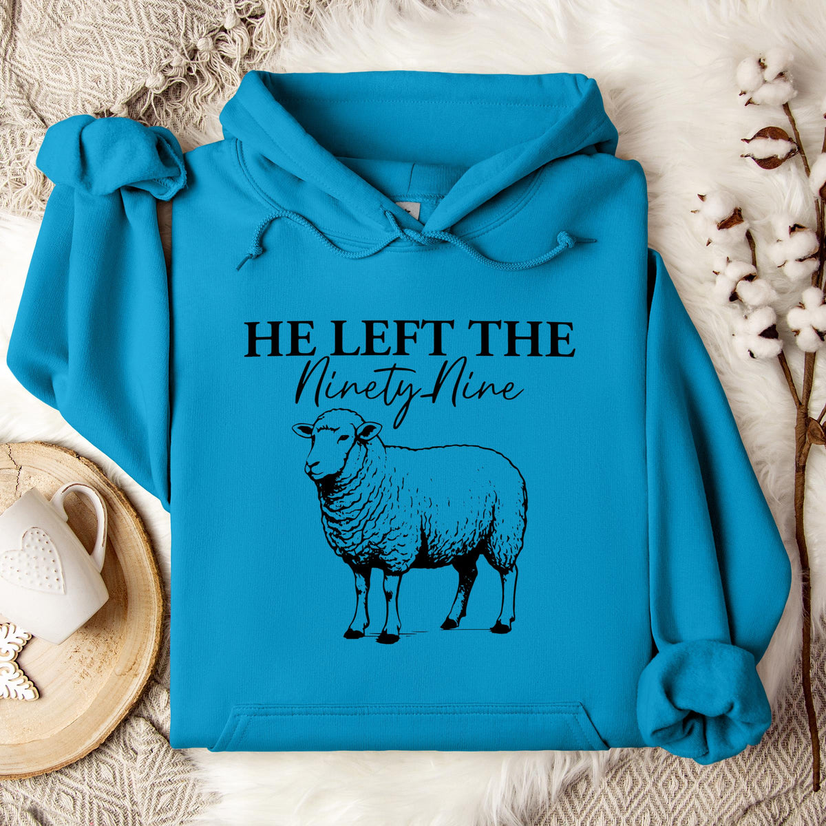 He Left The Ninety Nine Hoodie