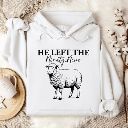 He Left The Ninety Nine Hoodie