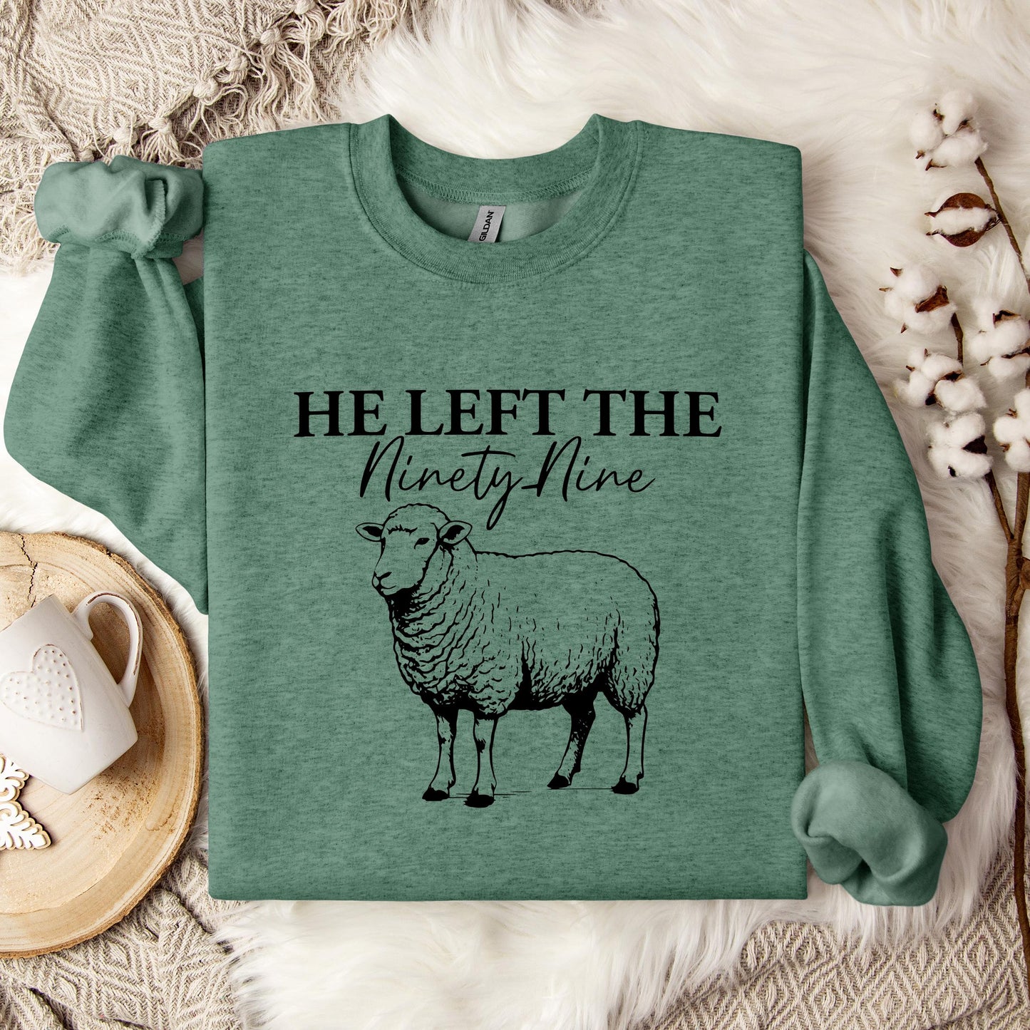 He Left The Ninety Nine Sweatshirt