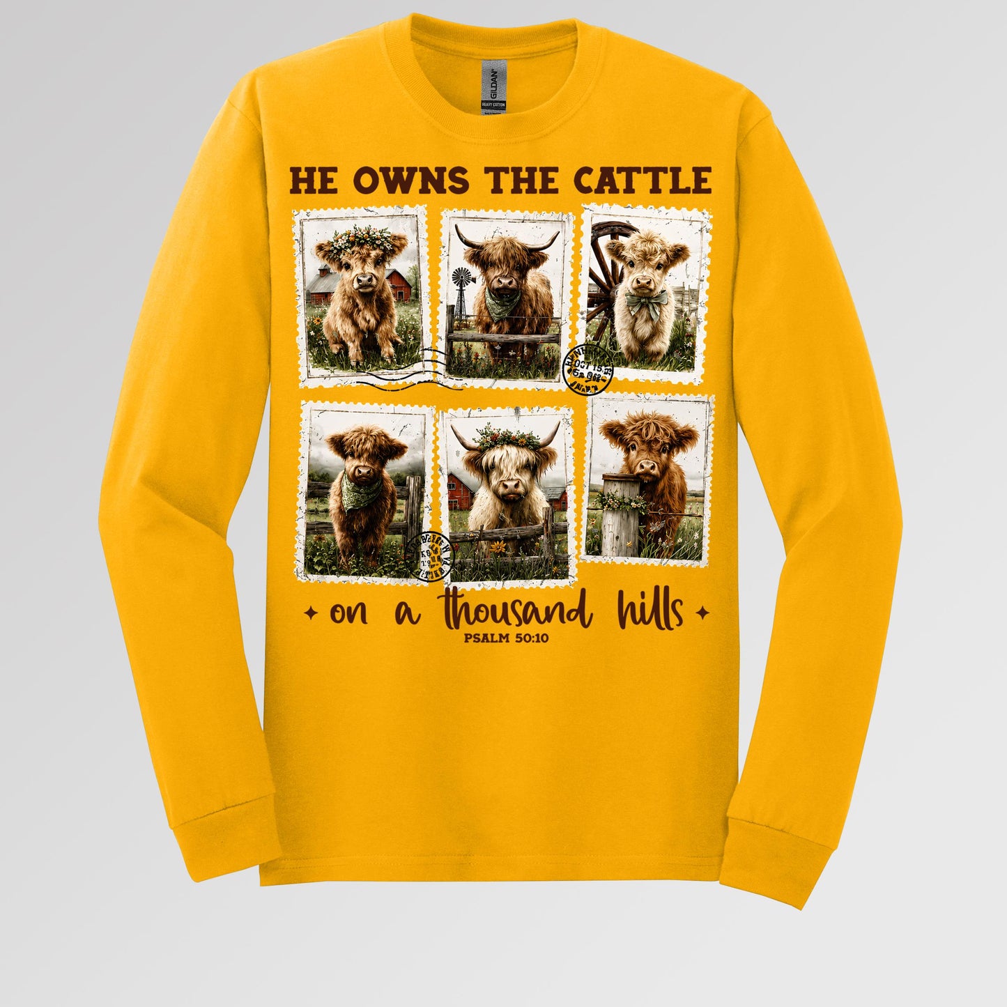 He Owns The Cattle On A Thousand Hills Psalm 50.10 01