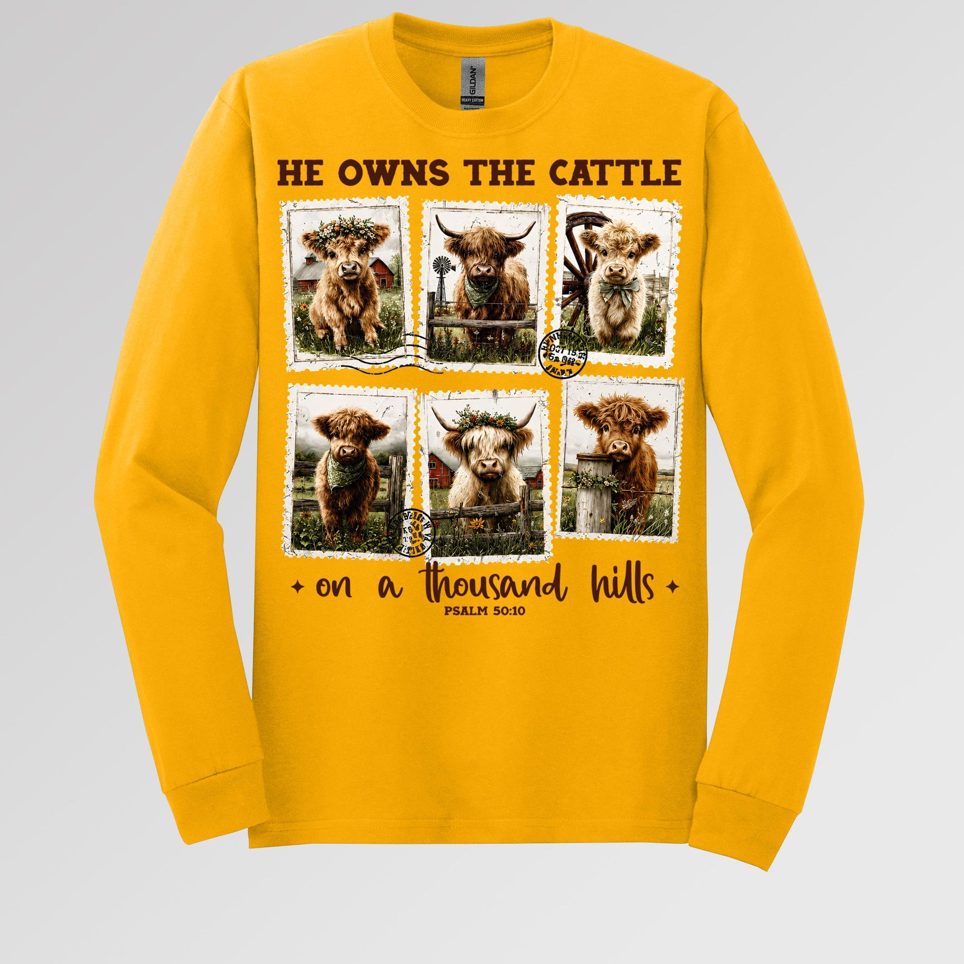 He Owns The Cattle On A Thousand Hills Psalm 50.10 01