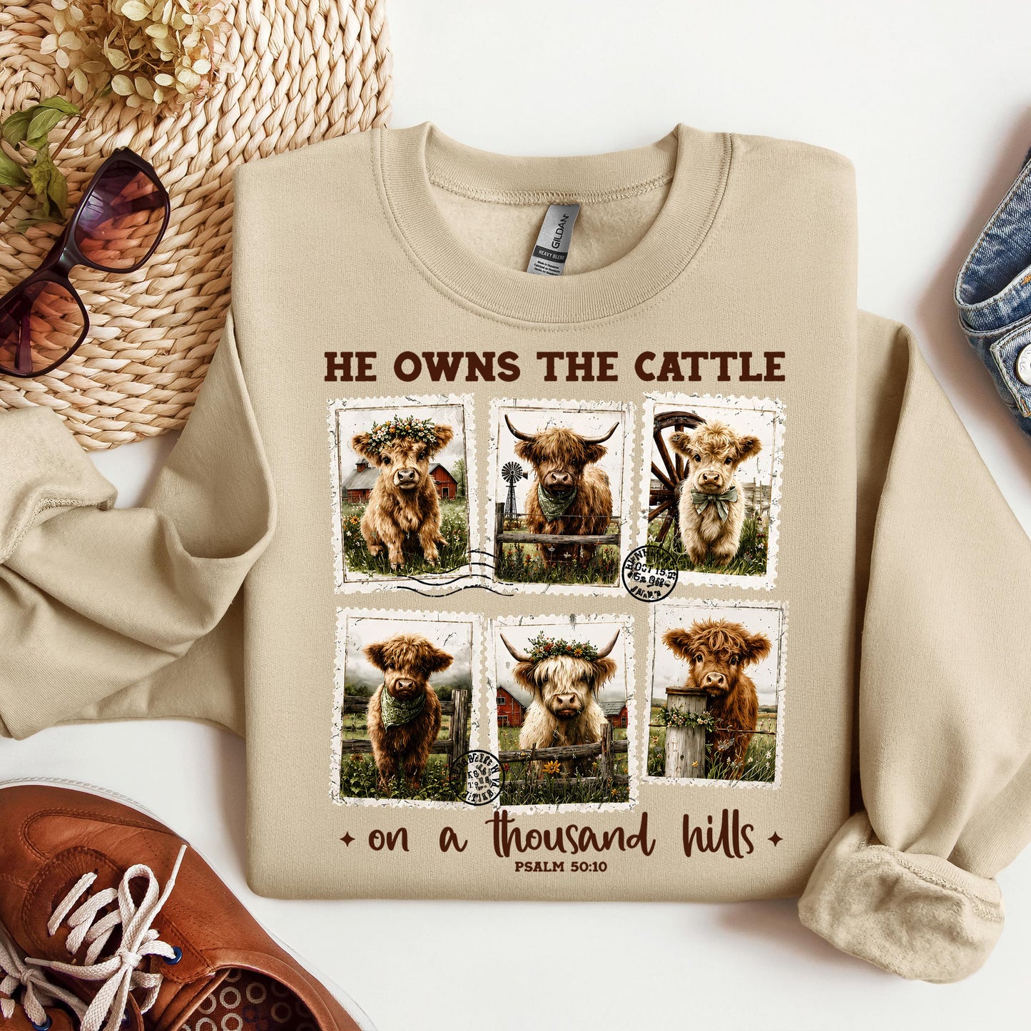 He Owns The Cattle On A Thousand Hills Psalm 50.10 01