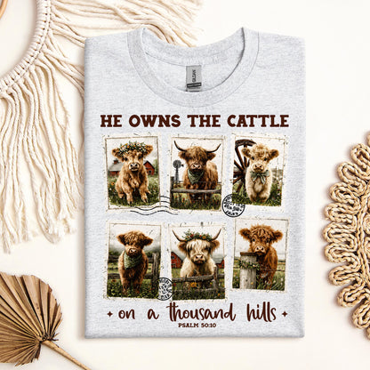 He Owns The Cattle On A Thousand Hills Psalm 50.10 01