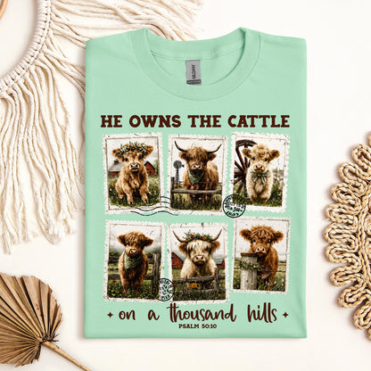 He Owns The Cattle On A Thousand Hills Psalm 50.10 01