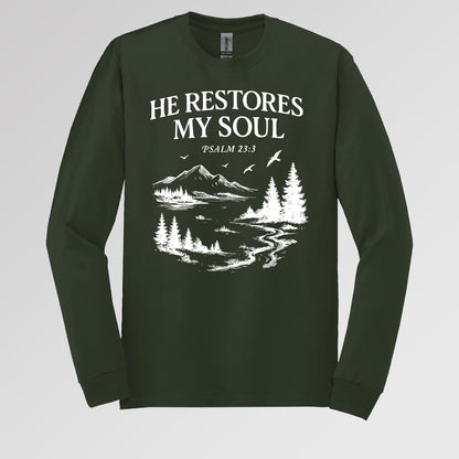 He Restores My Soul Psalm 23.3 01