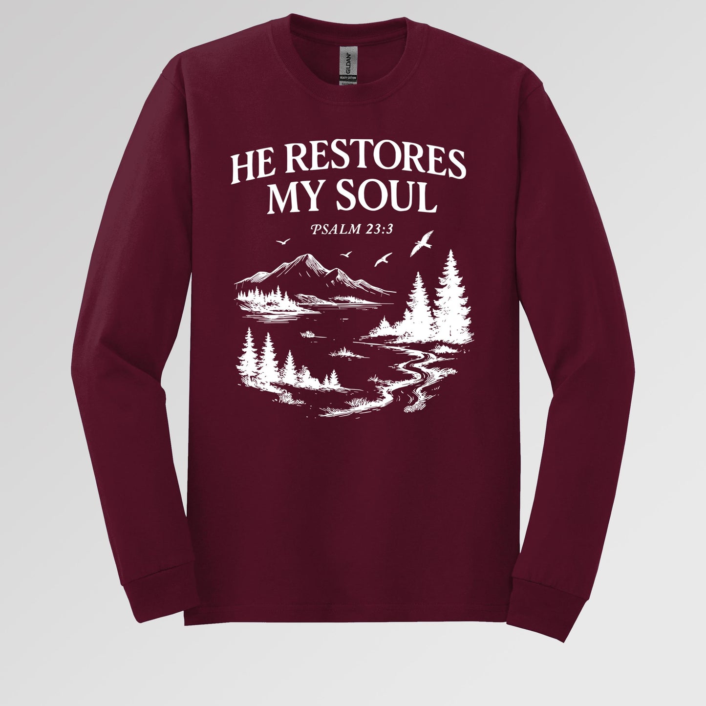 He Restores My Soul Psalm 23.3 01