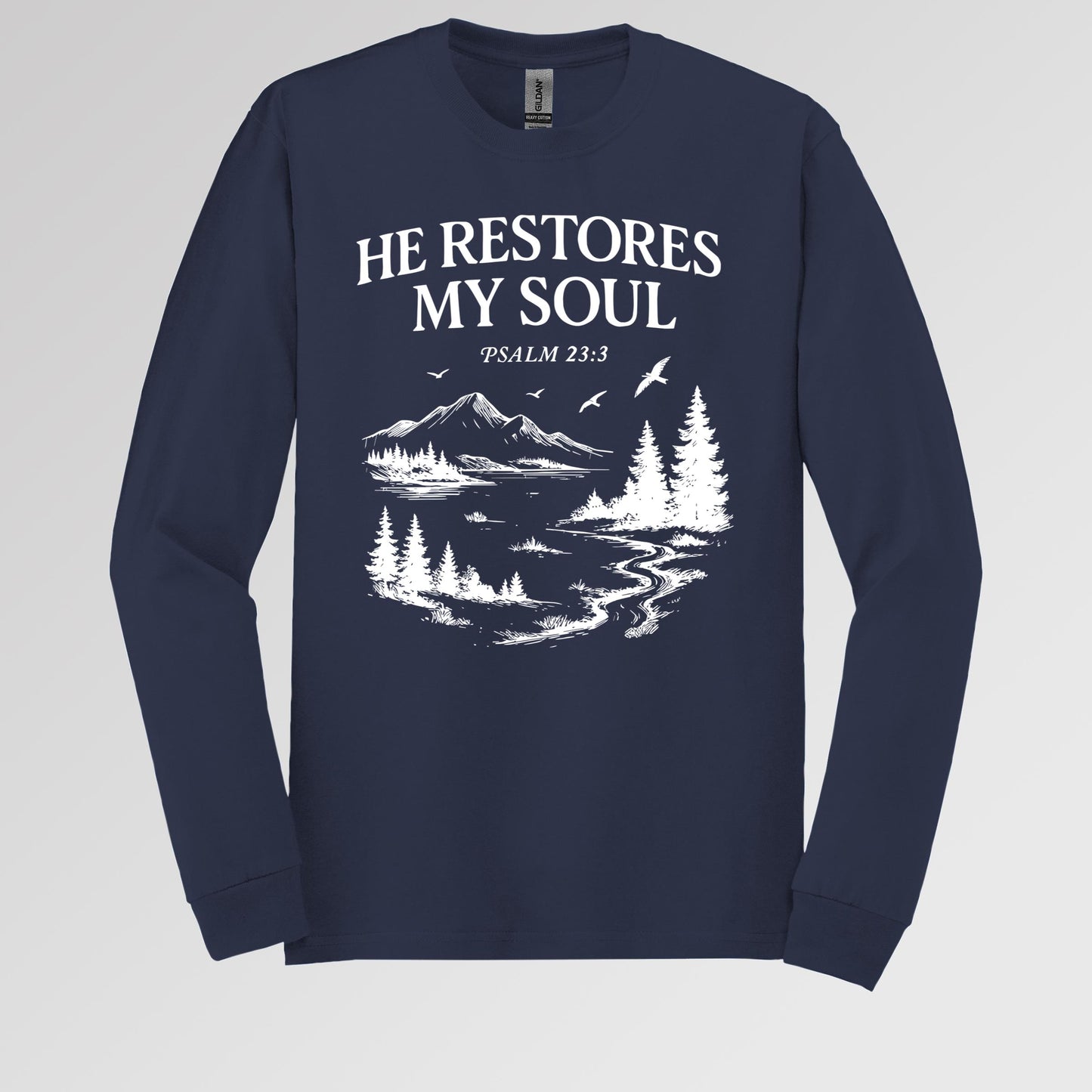 He Restores My Soul Psalm 23.3 01