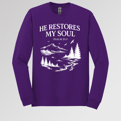 He Restores My Soul Psalm 23.3 01