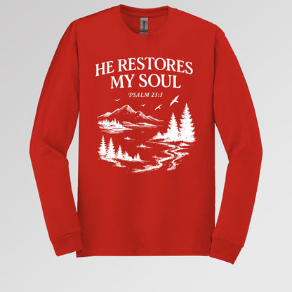 He Restores My Soul Psalm 23.3 01