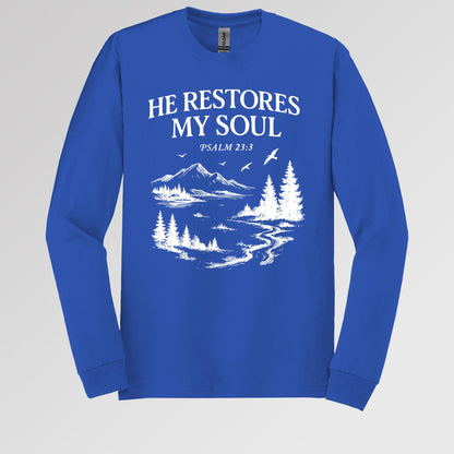 He Restores My Soul Psalm 23.3 01
