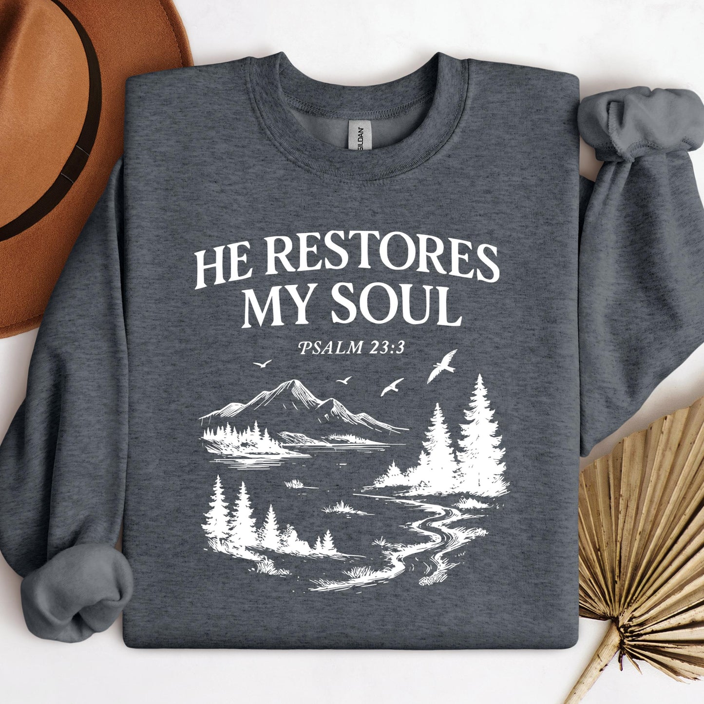 He Restores My Soul Psalm 23.3 01