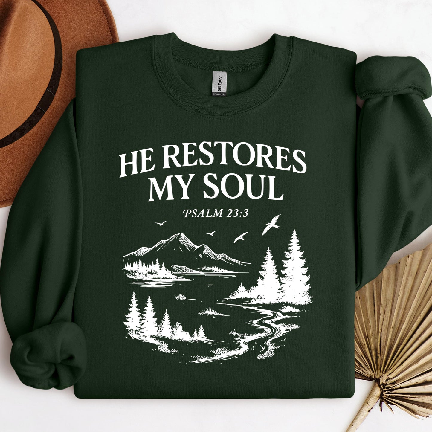He Restores My Soul Psalm 23.3 01