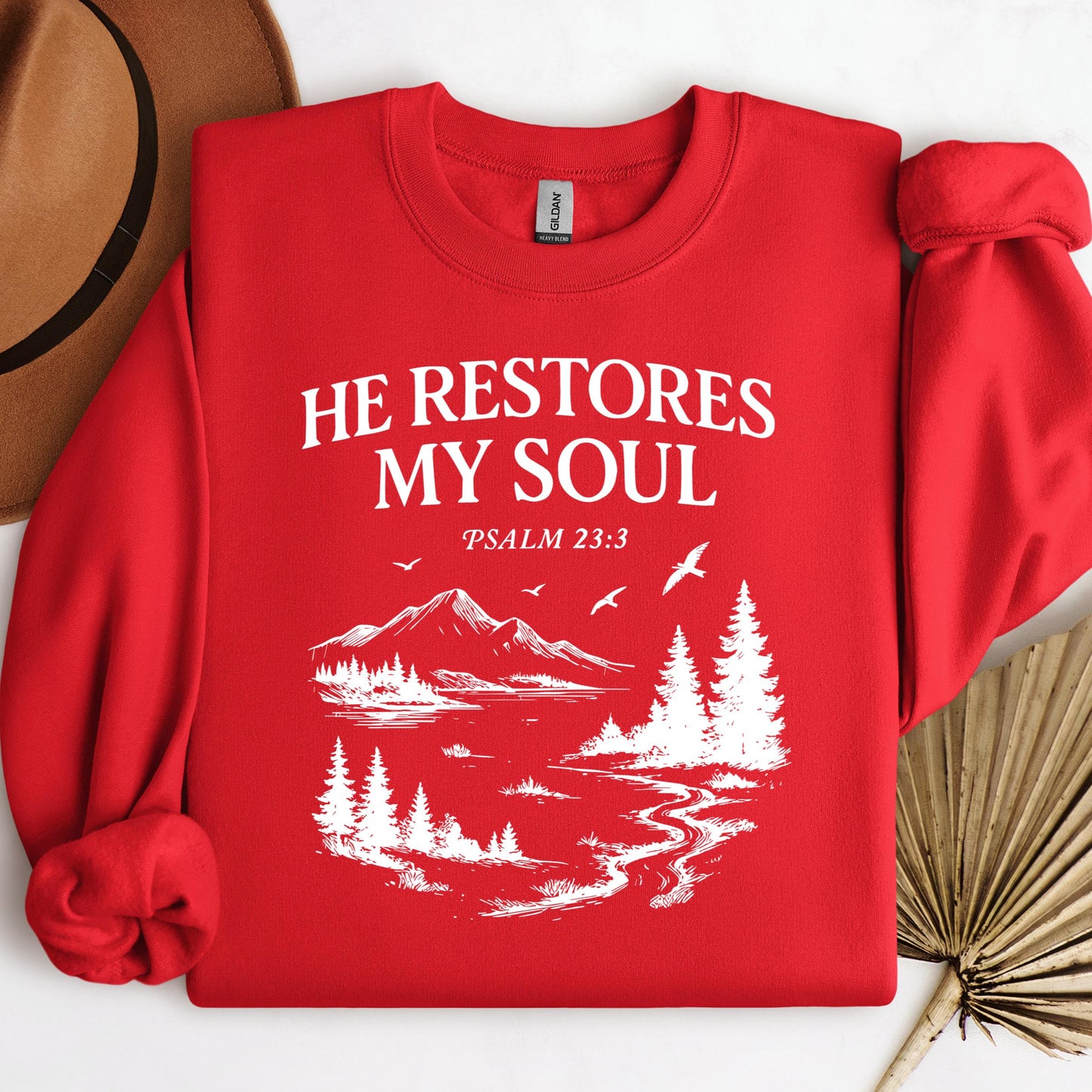 He Restores My Soul Psalm 23.3 01