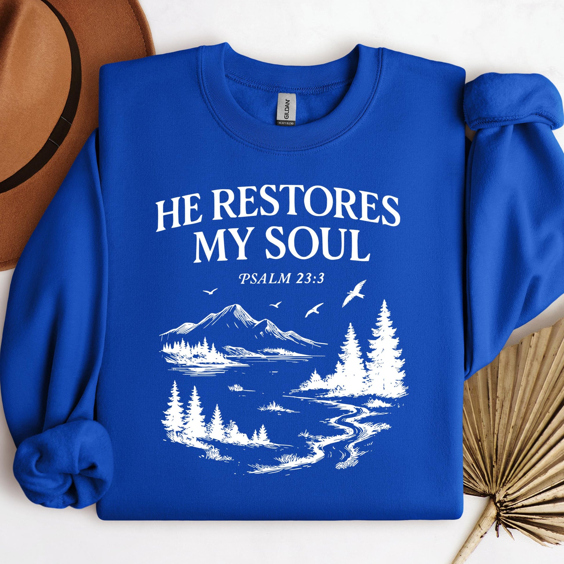 He Restores My Soul Psalm 23.3 01