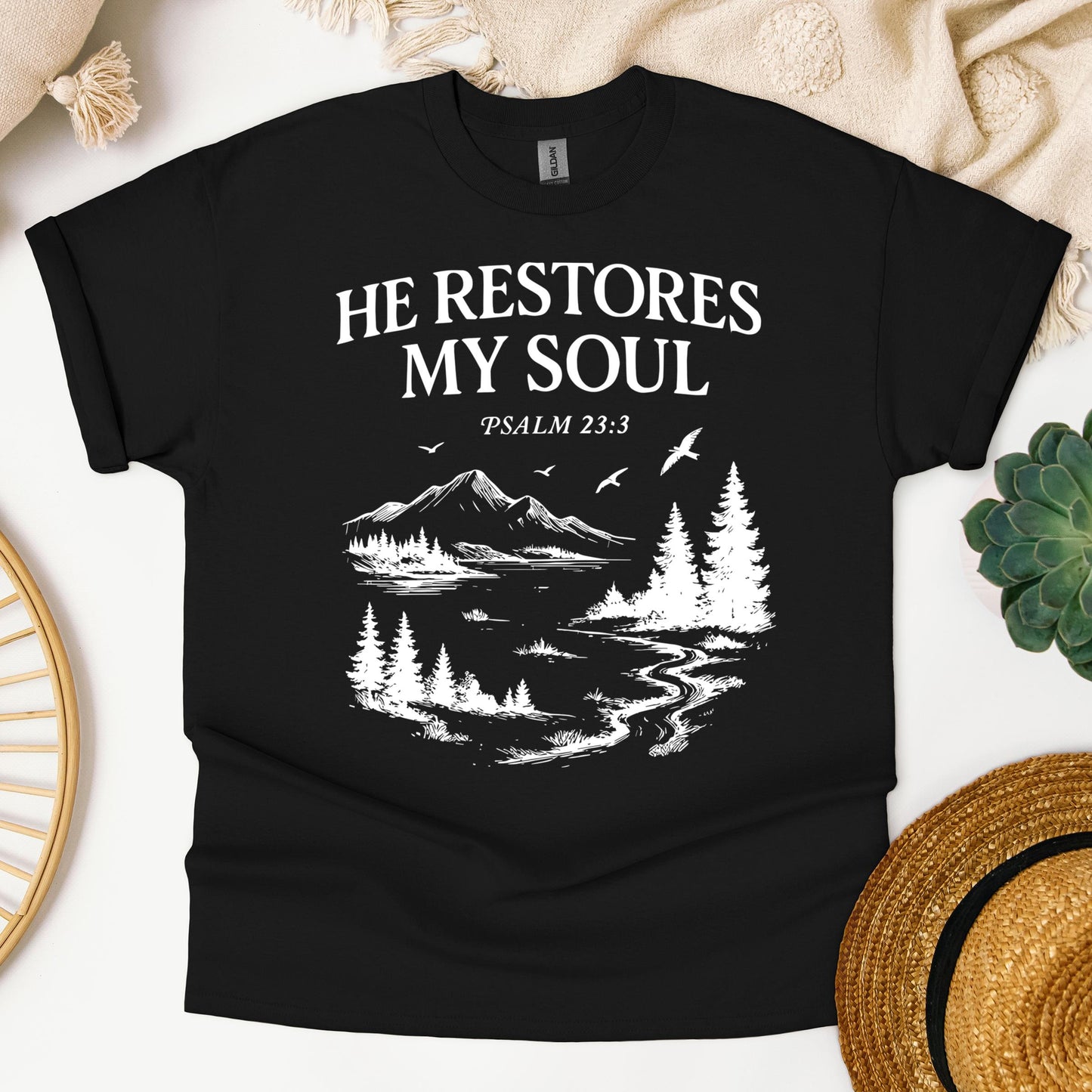 He Restores My Soul Psalm 23.3 01