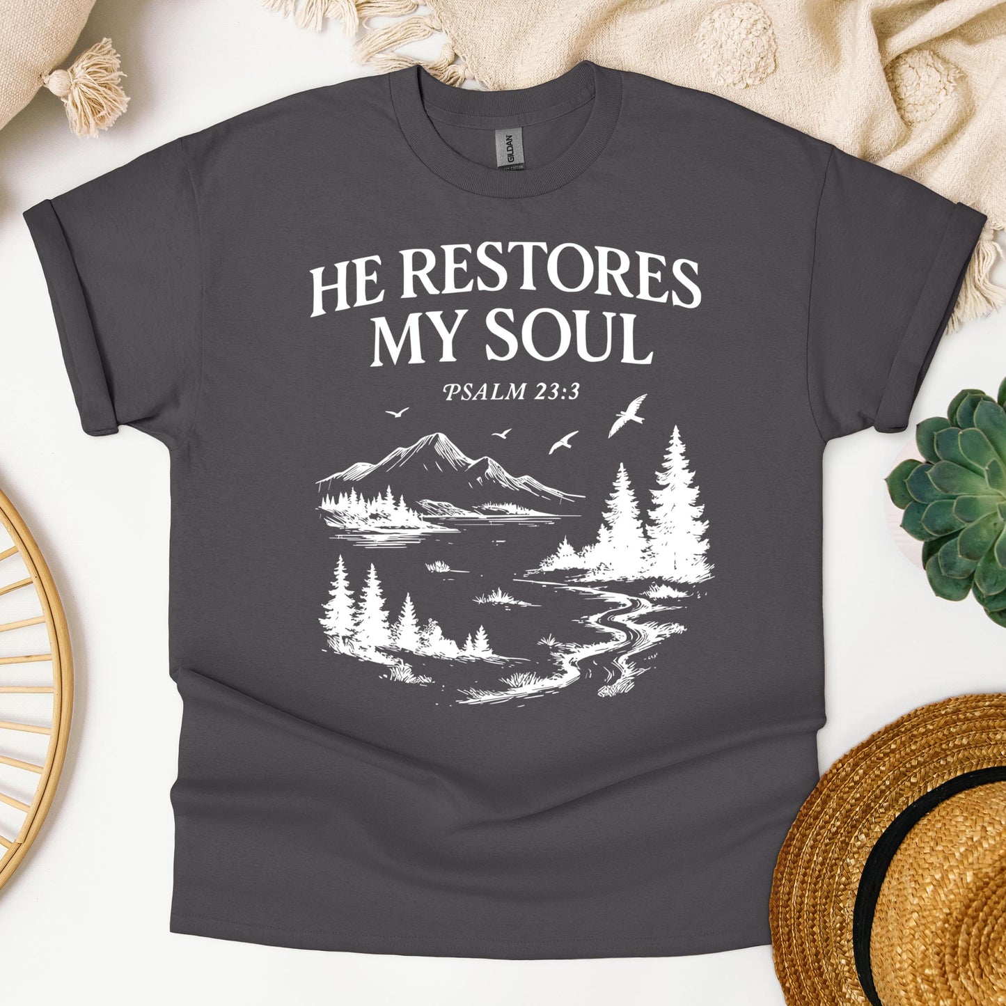 He Restores My Soul Psalm 23.3 01