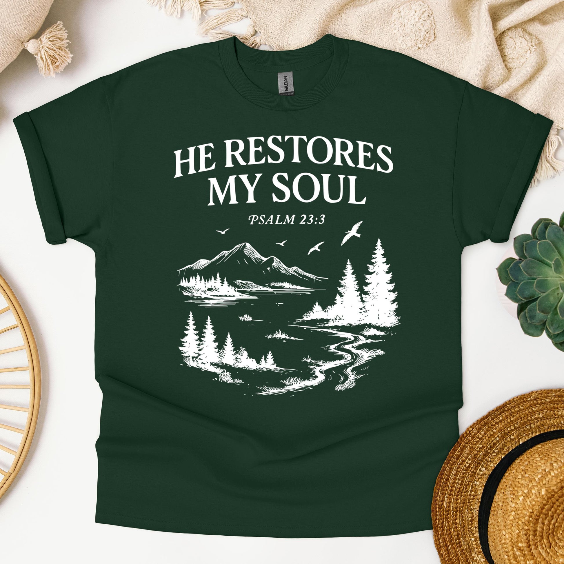 He Restores My Soul Psalm 23.3 01