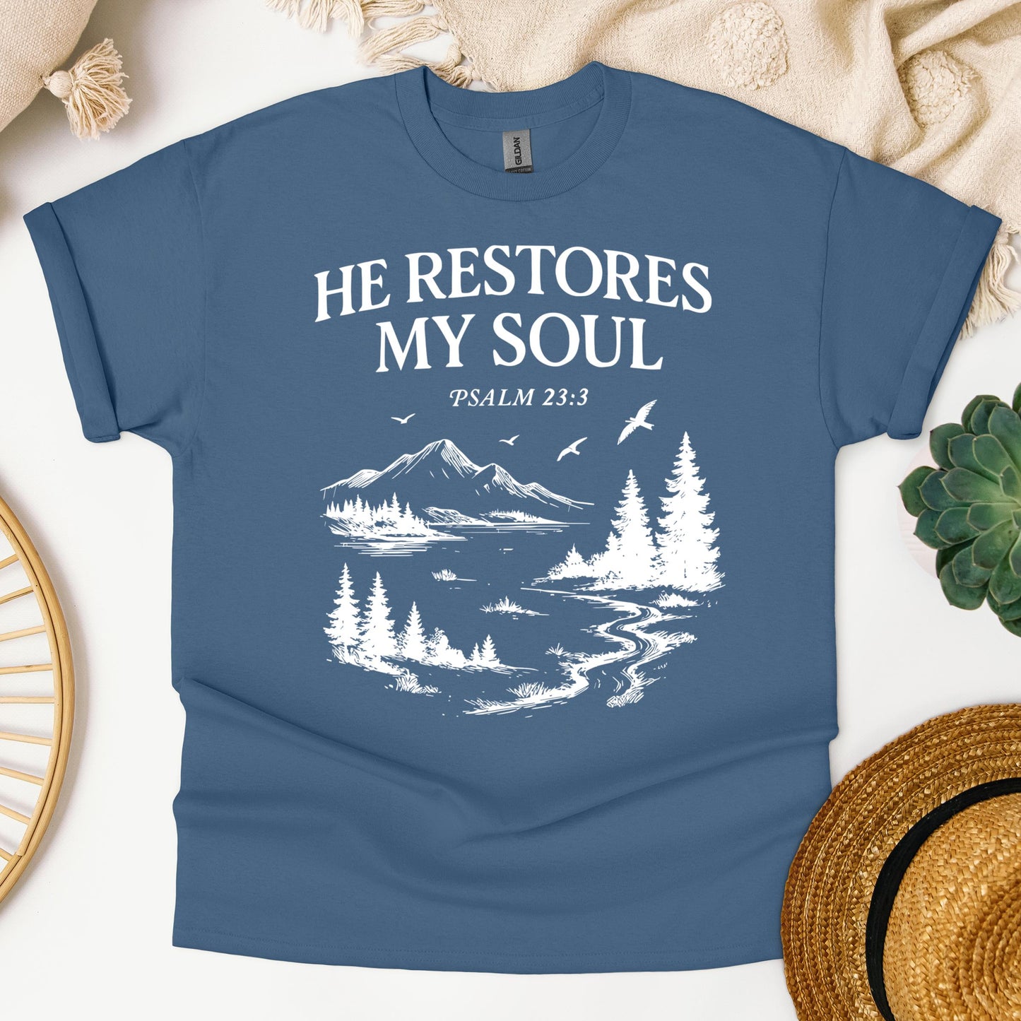 He Restores My Soul Psalm 23.3 01