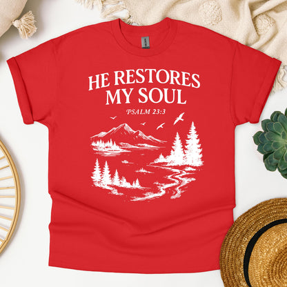 He Restores My Soul Psalm 23.3 01