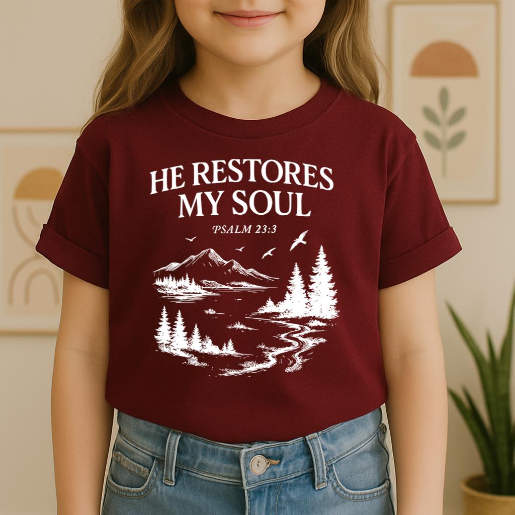 He Restores My Soul Psalm 23.3 01