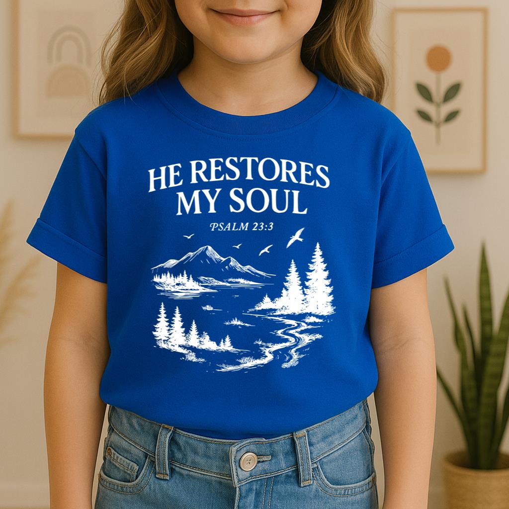 He Restores My Soul Psalm 23.3 01