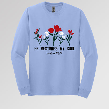 He Restores My Soul Psalm 23.3 04