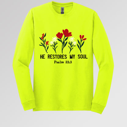 He Restores My Soul Psalm 23.3 04