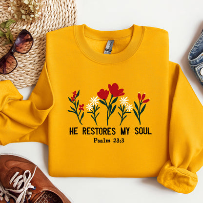 He Restores My Soul Psalm 23.3 04