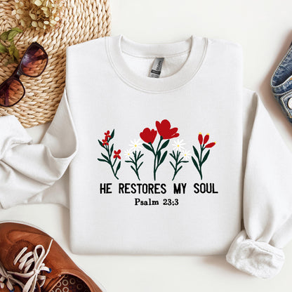 He Restores My Soul Psalm 23.3 04