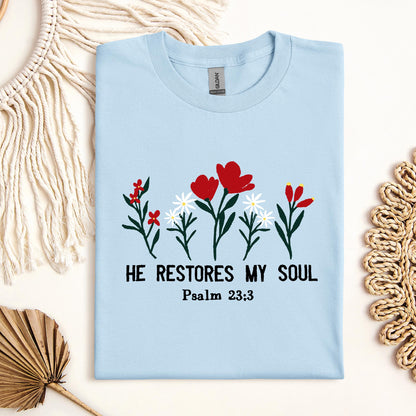 He Restores My Soul Psalm 23.3 04