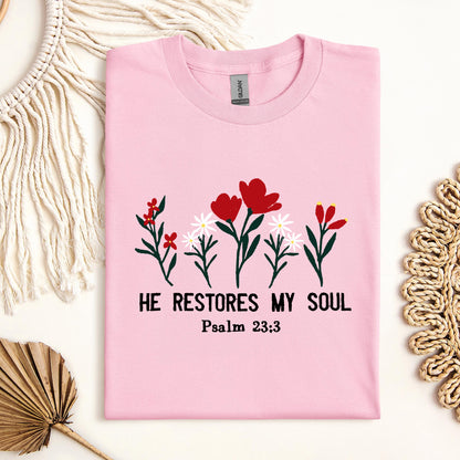 He Restores My Soul Psalm 23.3 04