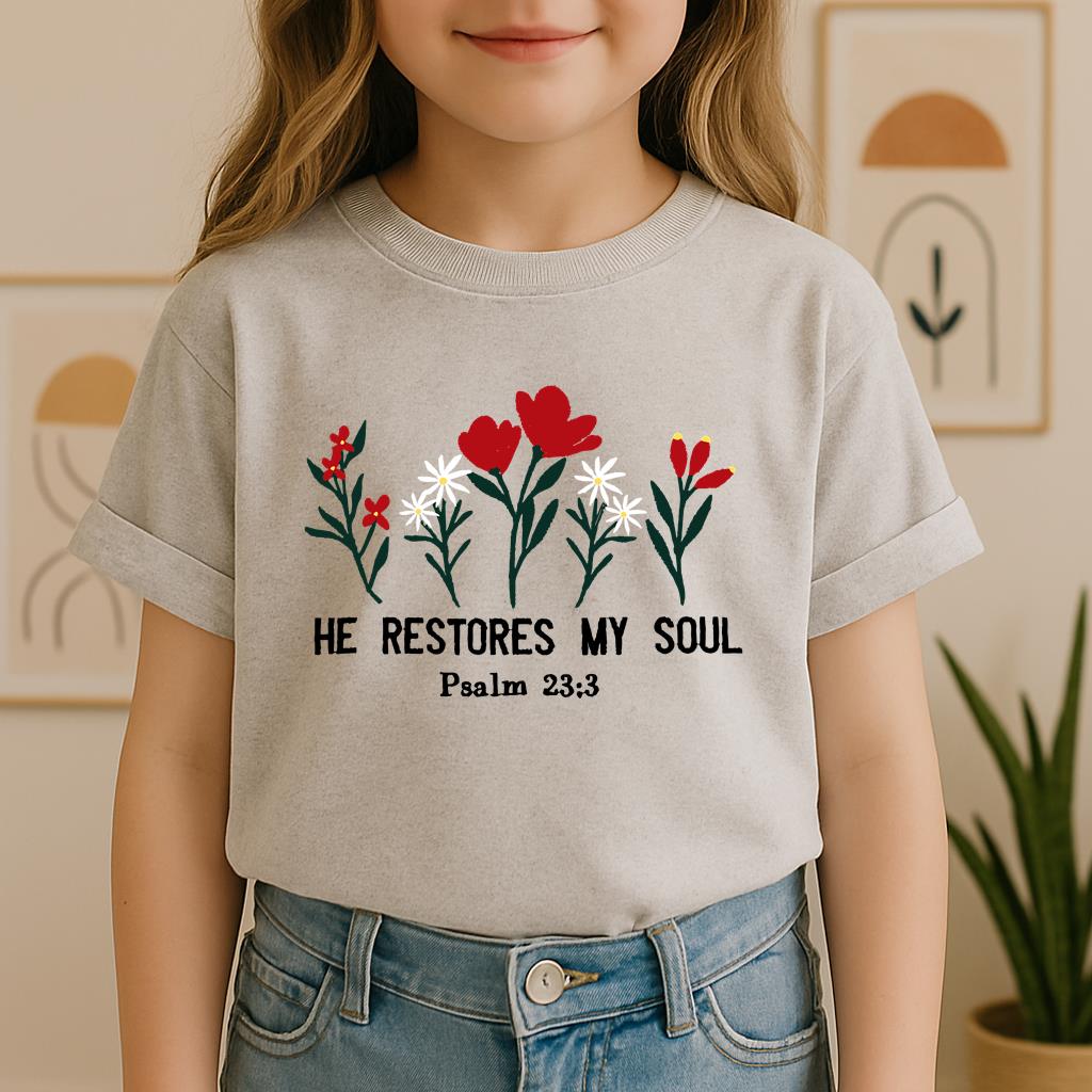 He Restores My Soul Psalm 23.3 04