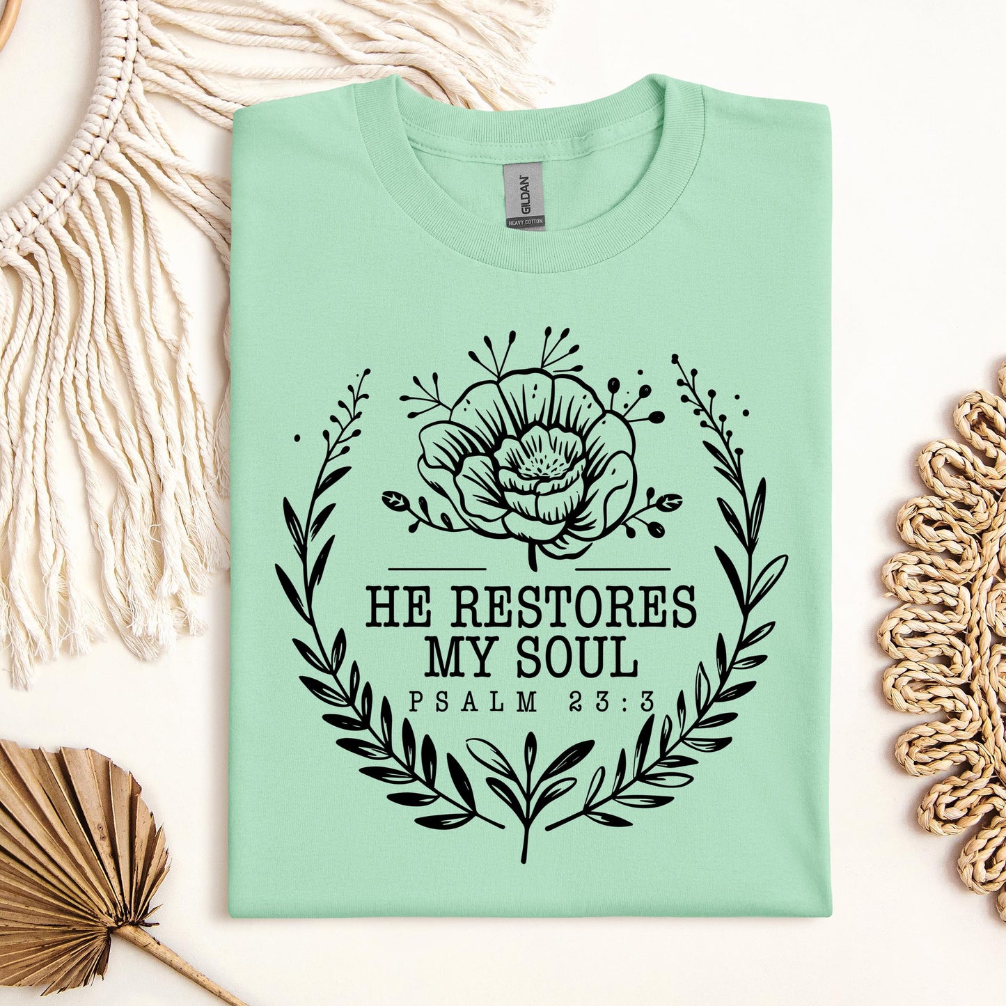 He Restores My Soul Psalm 23.3 06