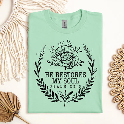 He Restores My Soul Psalm 23.3 06