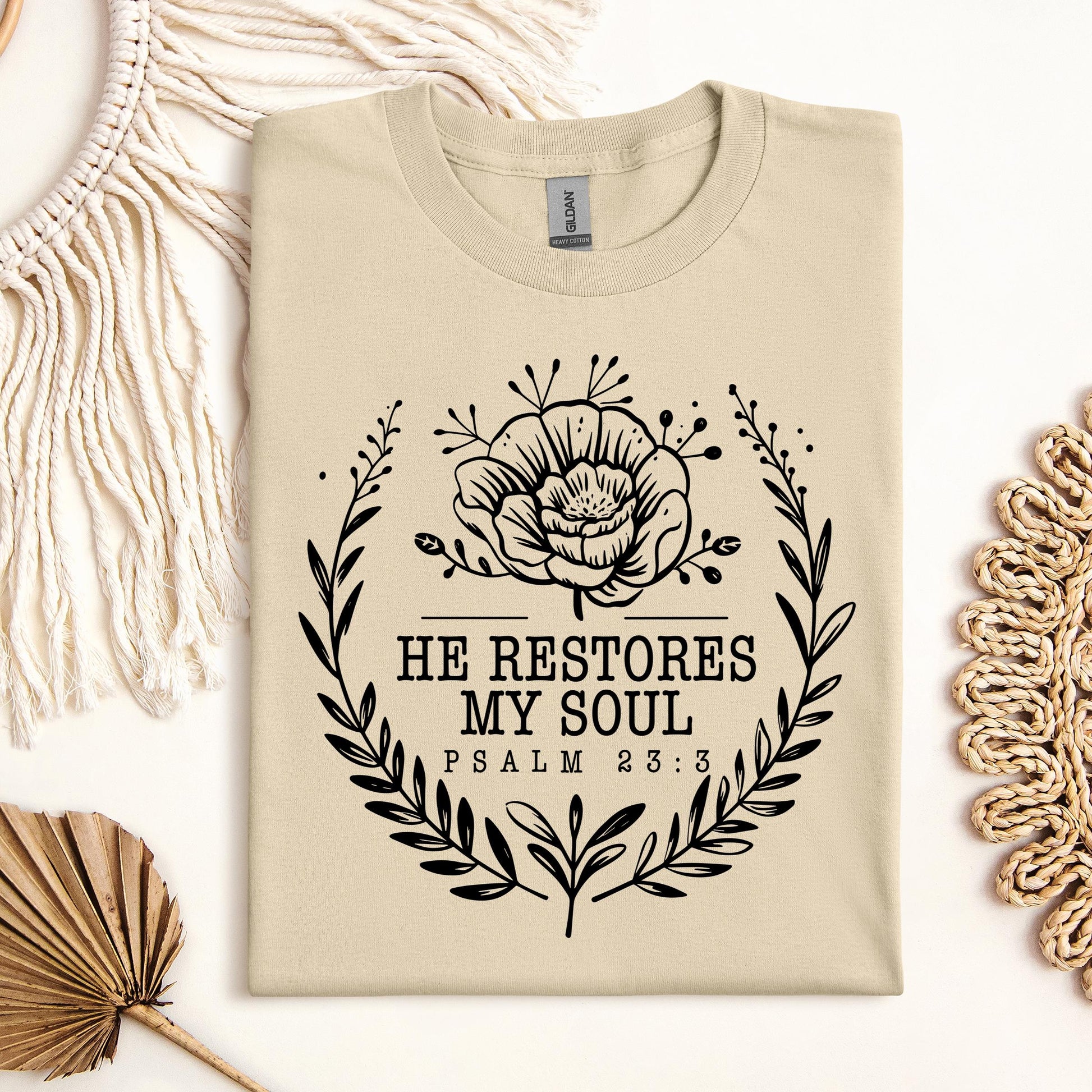 He Restores My Soul Psalm 23.3 06
