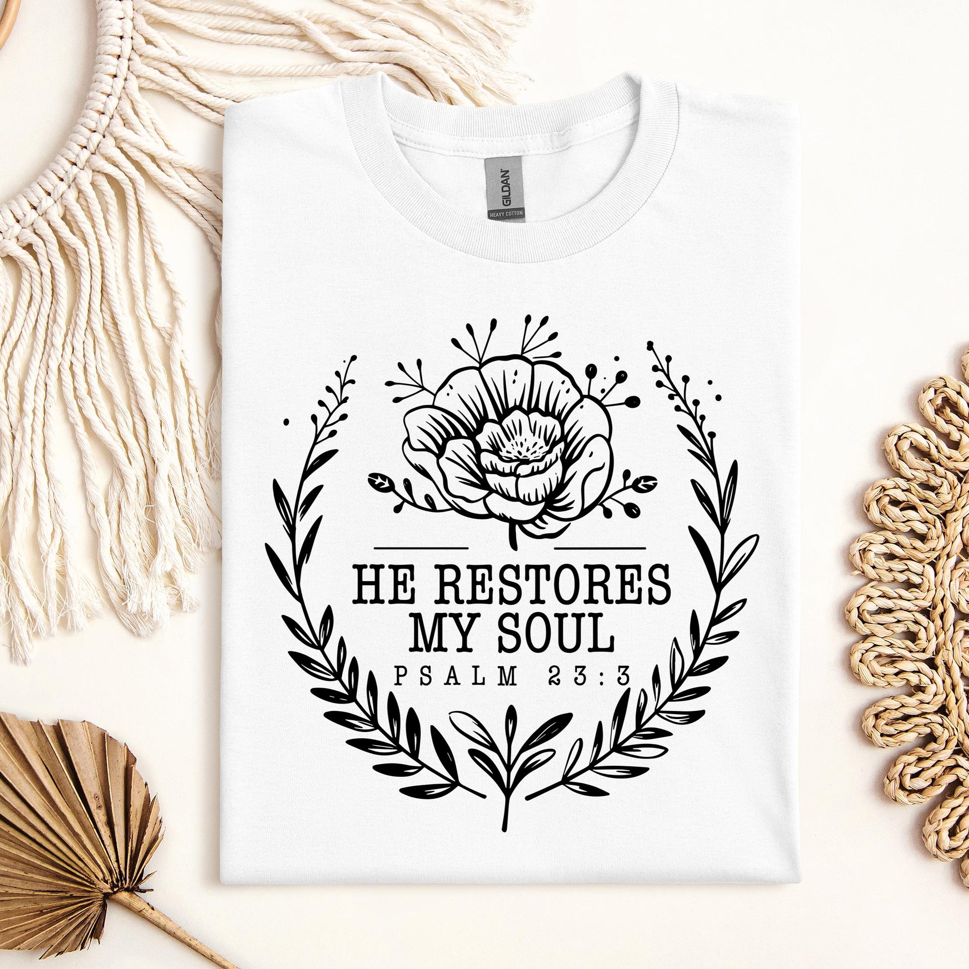 He Restores My Soul Psalm 23.3 06