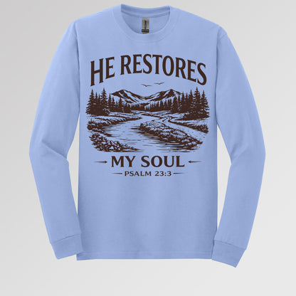 He Restores My Soul Psalm 23.3 08