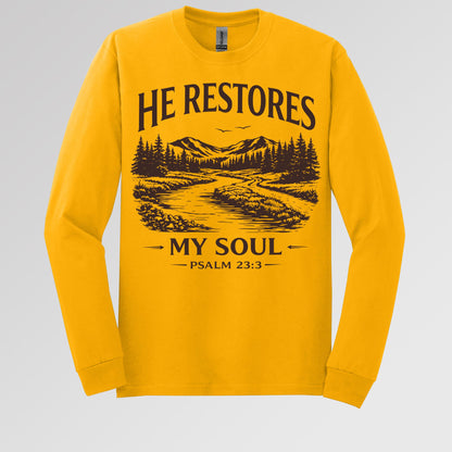 He Restores My Soul Psalm 23.3 08