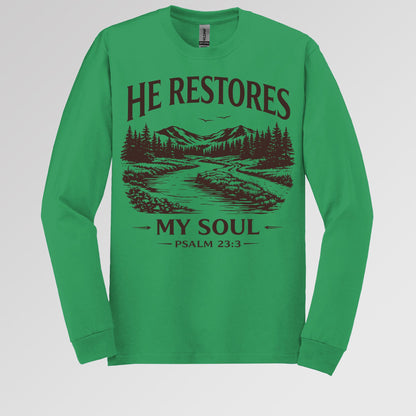 He Restores My Soul Psalm 23.3 08