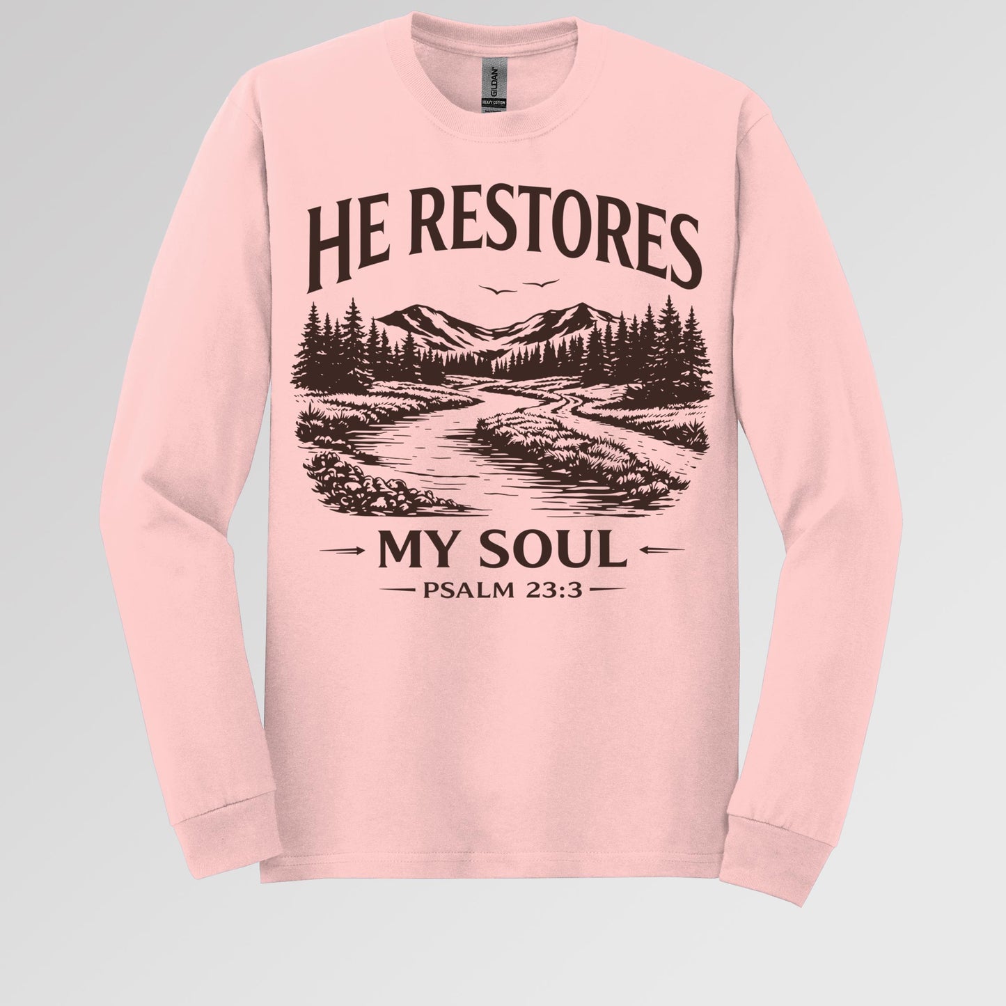 He Restores My Soul Psalm 23.3 08
