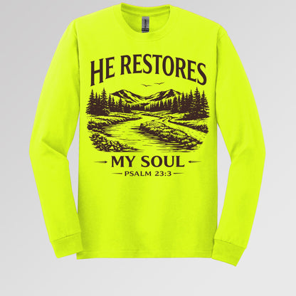 He Restores My Soul Psalm 23.3 08