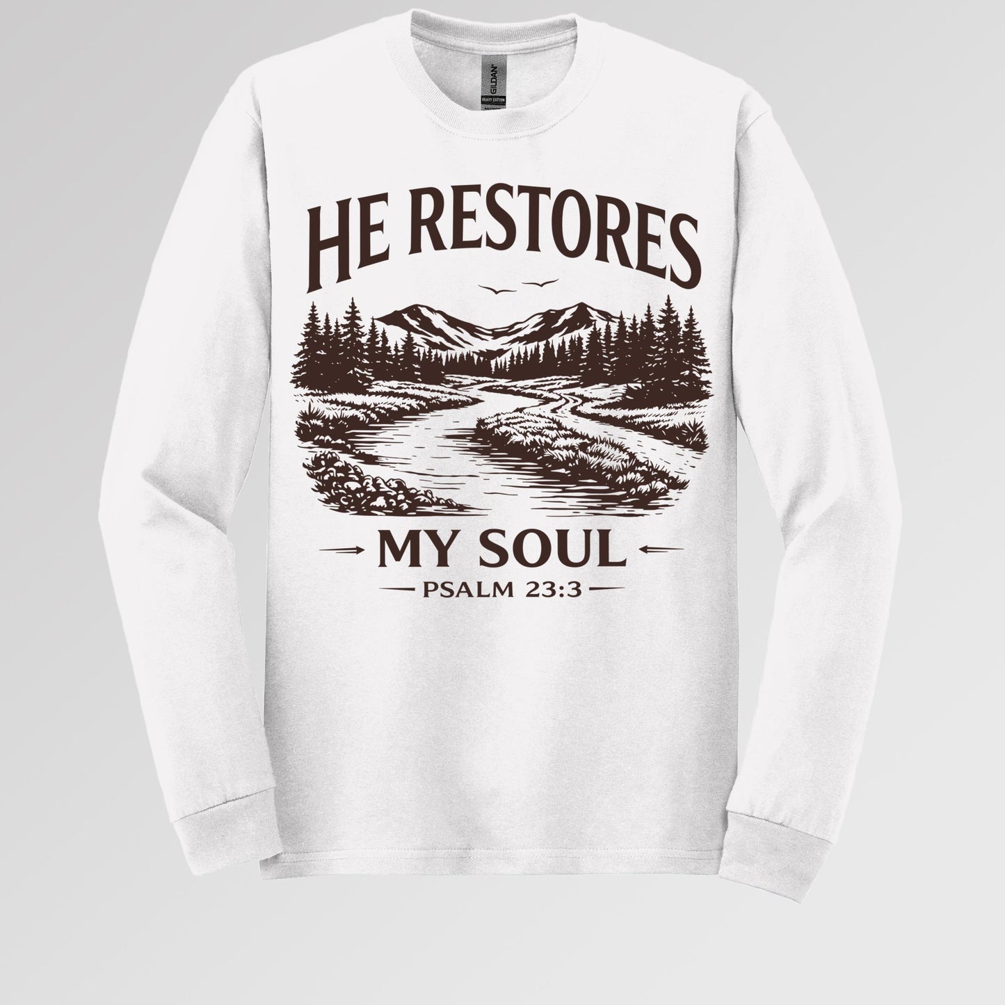 He Restores My Soul Psalm 23.3 08